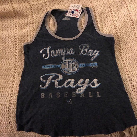 Tampa Bay Rays Racerback Tank Top - Picture 2 of 5